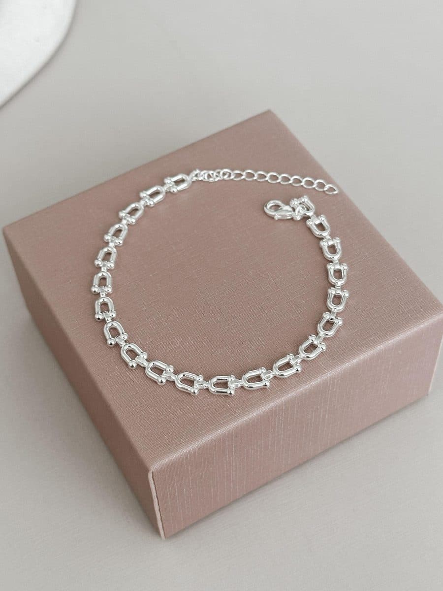 Pulseira vários elos ovais