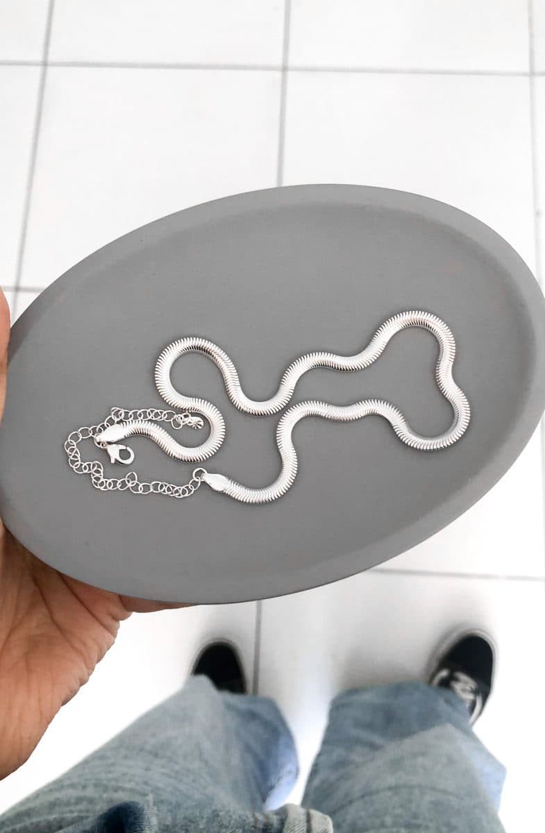 Colar choker fio alemão grossa