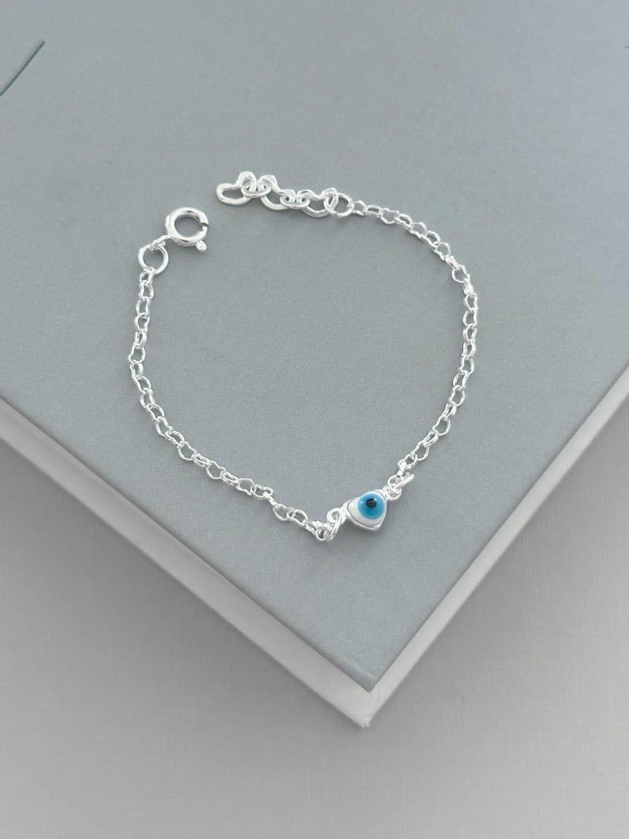 Pulseira infantil olho grego