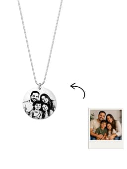 Colar personalizado foto - Medalha de 2cm