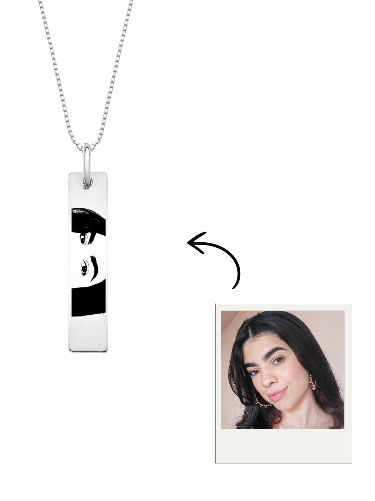 Colar personalizado olhar