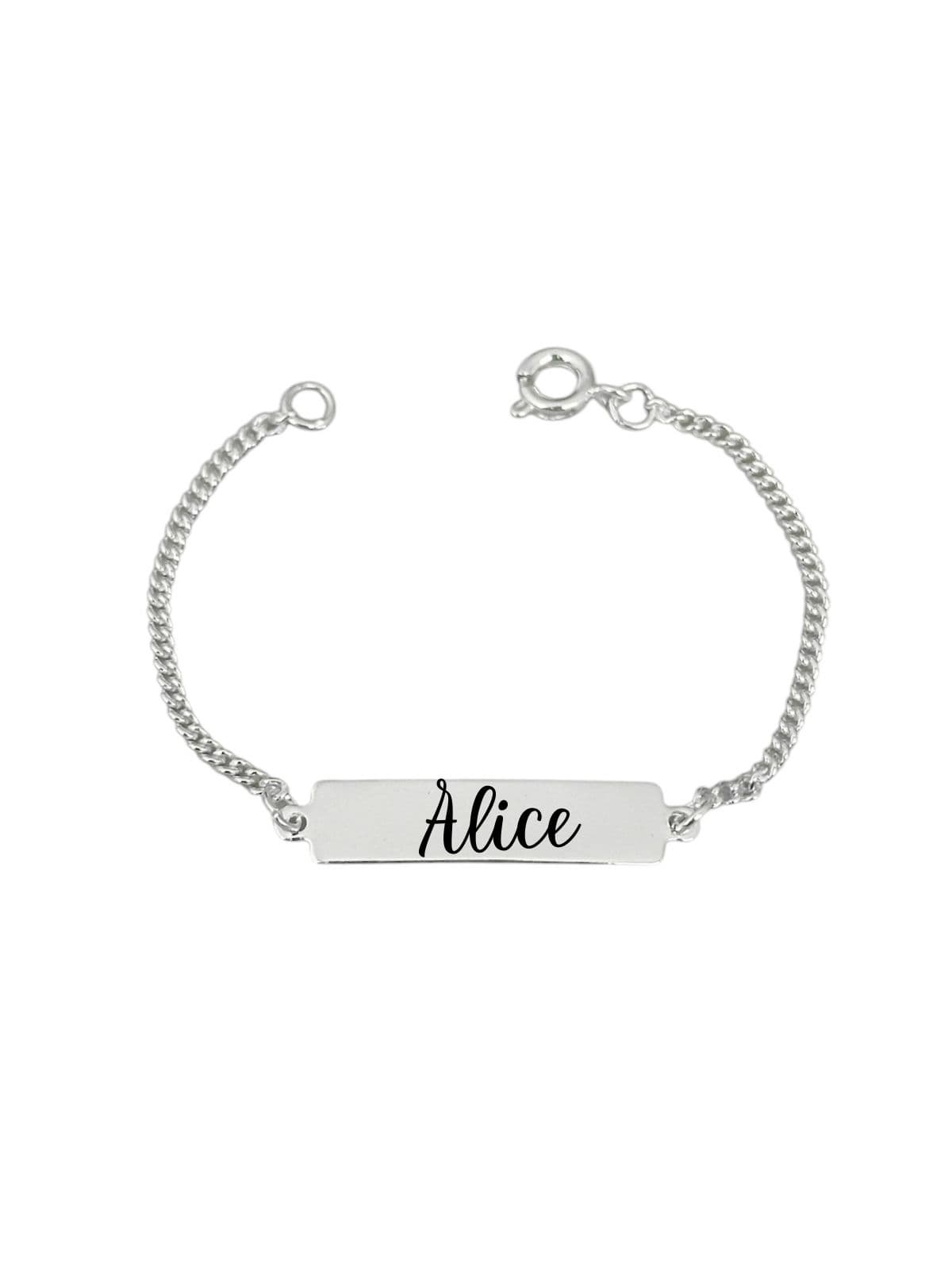 Pulseira infantil personalizada nome