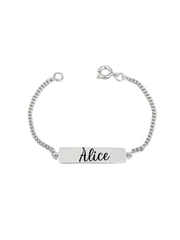 Pulseira infantil personalizada nome