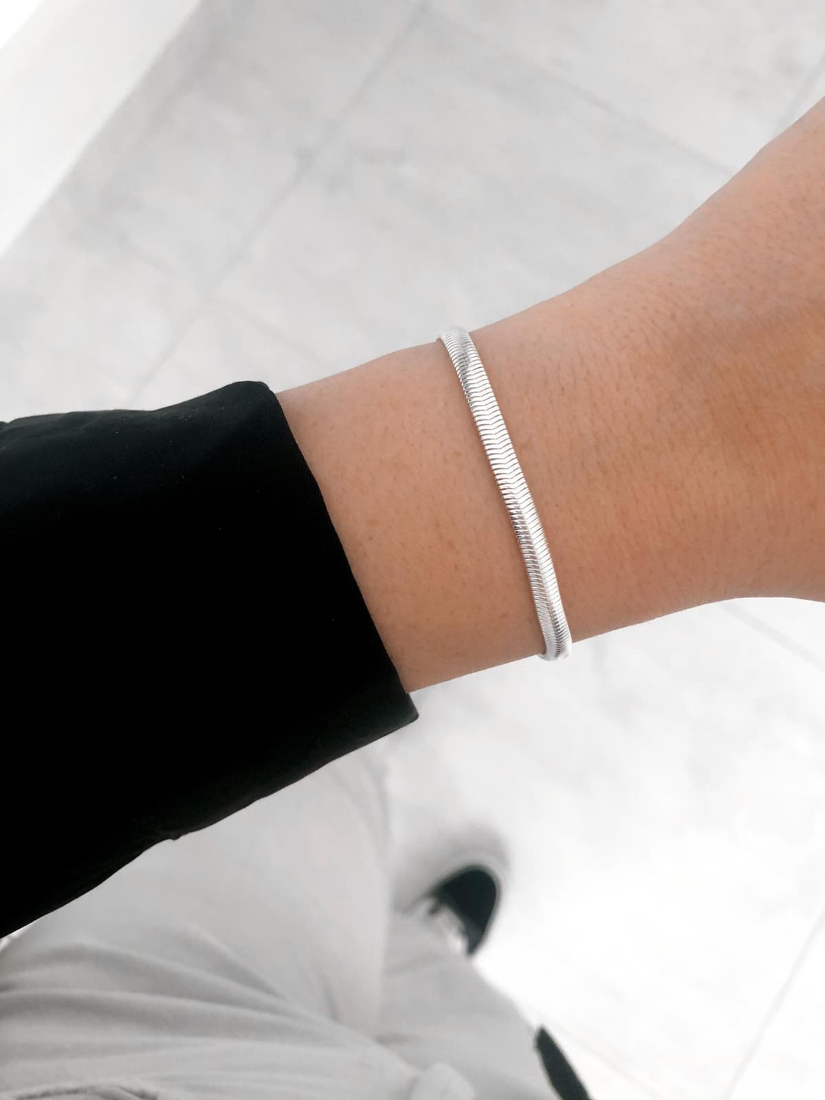 Pulseira fio alemão grossa