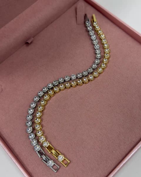 Pulseira Cravejada Insp. SW Mini