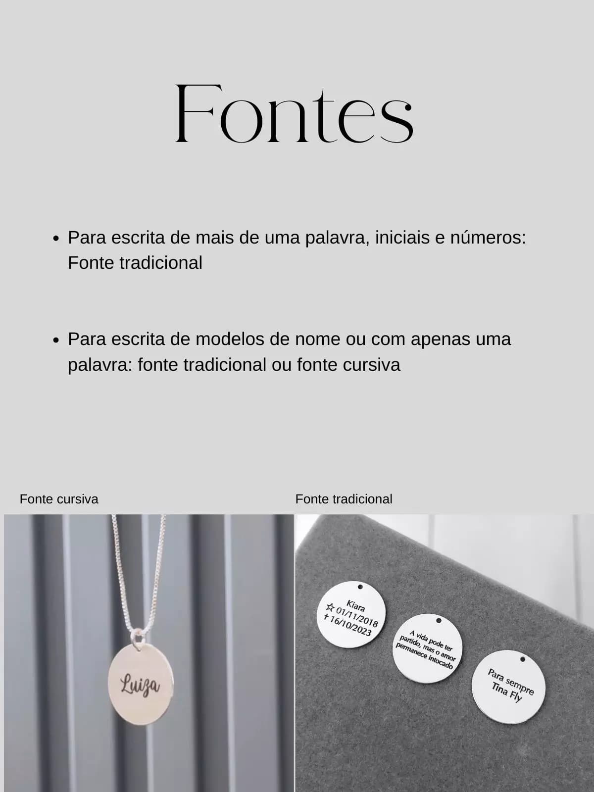 Colar personalizado foto - Medalha de 2cm