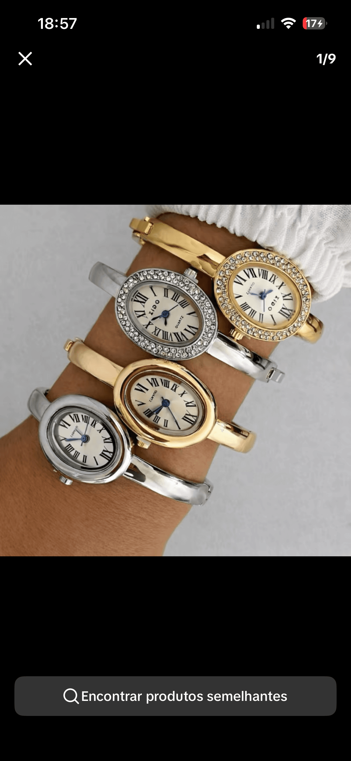Relógio Bracelete INSP Cartier
