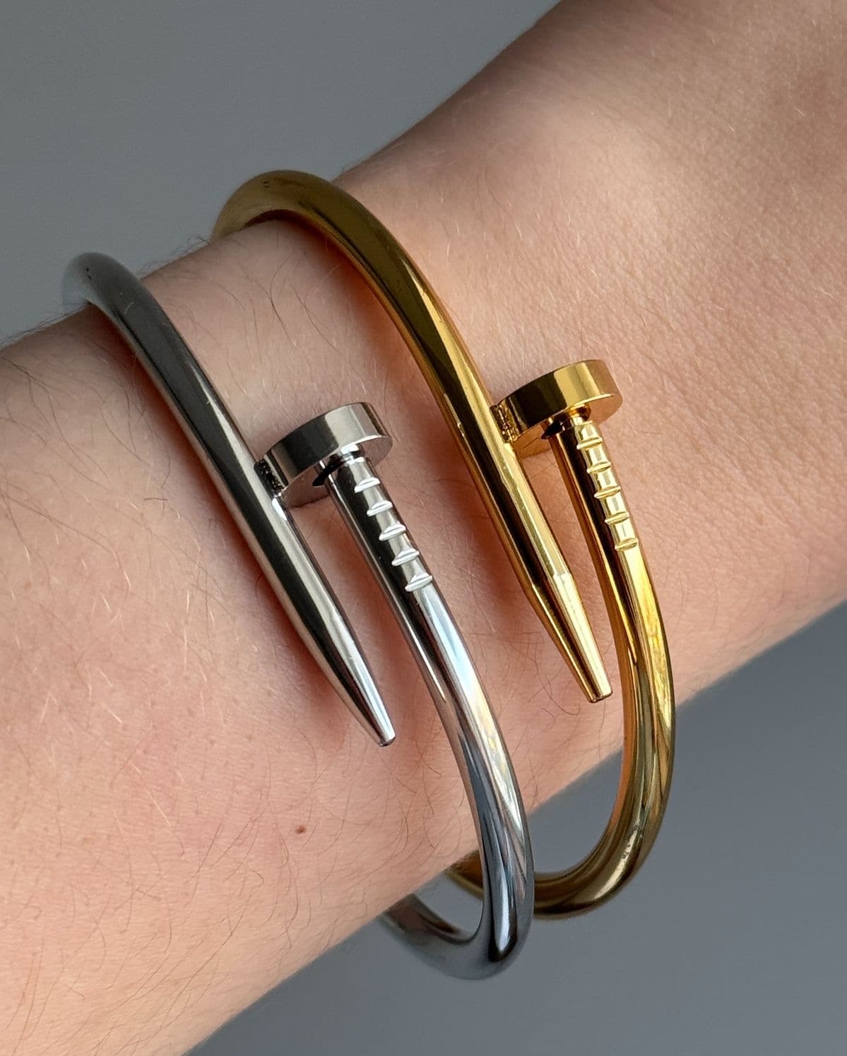 Bracelete Prego Aço Inoxidável